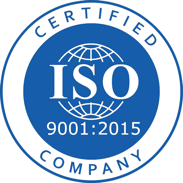 ISO 9001:2015 Certified Company